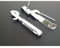 2 PC Piece Chrome Butterfly and STAB CAN TIN Opener Set New