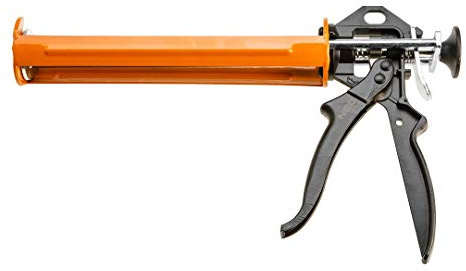 Neo heavy duty non dripping mastic silicone caulking gun, strengthened 300 ml (Neo 61-004)