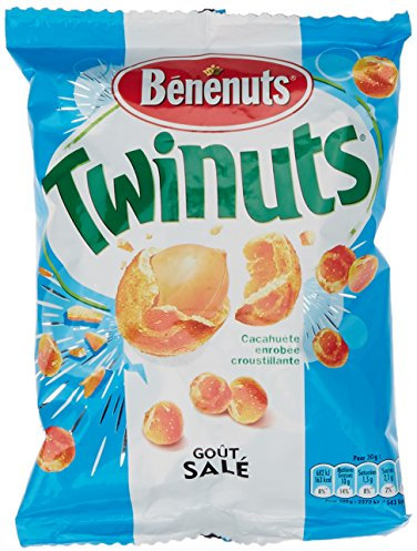 Benenuts Twinuts Goût Salé Cacahuètes 150 g