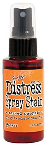 Tim Holtz Distress Spray Stain, 1.9 oz, Carved Pumpkin