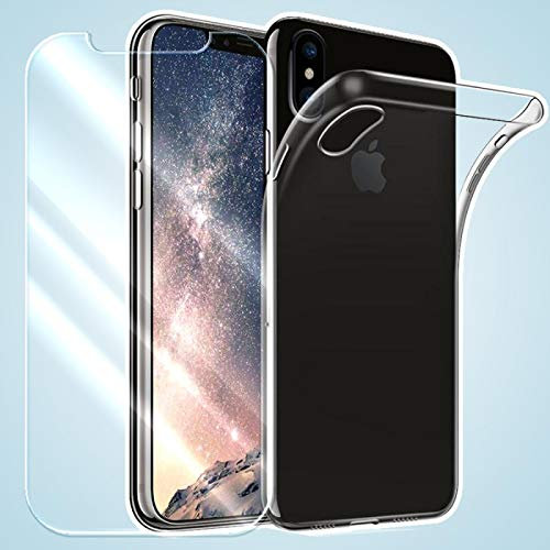 Numerva iPhone 4 Case, Transparent Protective Case [Crystal Clear Silicone Mobile Phone Case] Ultra Slim Cover for Apple iPhone 4S TPU Case [Clear]