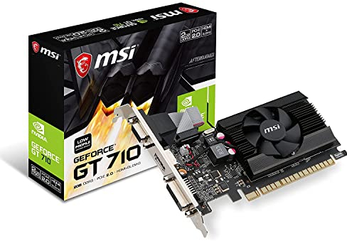 MSI Computer VGA Graphic Card GT 710 2GD3 LP