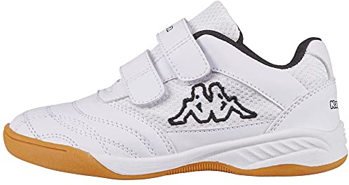 Kappa Indoor Kinder Hallenschuhe Weiss 260509K, Schuhgröße:31 EU