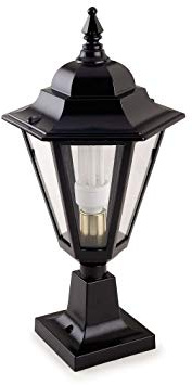 Cristher ELITE-6 Lampe 61 e-27 transparent schwarz