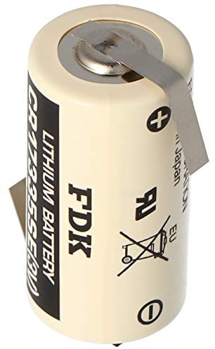 Sanyo Lithium Batterie CR17335 SE Size 2/3A, mit Lötfahne Z-Form