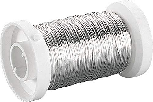 KnorrPrandell 216468810 216468810 Silberdraht Ø 0,6 mm 15 m , versilbert mit Kupferkern, Silber