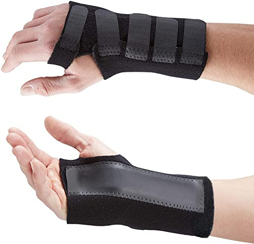Actesso Advanced Wrist Support Brace - Carpal Tunnel Splint - Relieves Wrist Pain, Sprains, Tendonitis and RSI (Small Right)