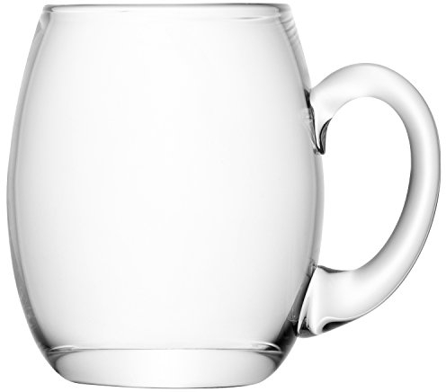 LSA International Bar Beer Tankard 500 ml Clear, 1 Count (Pack of 1)