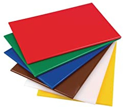 Hygiplas Standard High Density Chopping Board Set 12X455X305mm Cutting Kitchen