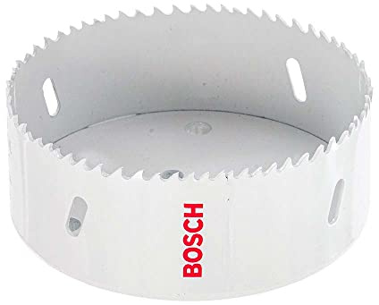 Bosch Zubehör 2608580444 HSS-Bimetall-Bohrsäge für Standardadapter 114 mm 4 1/2 Zoll