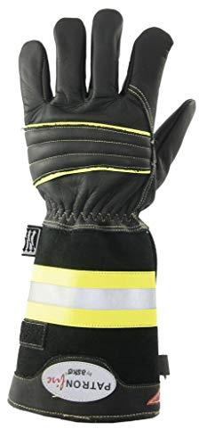 ASKÖ Feuerwehrhandschuh Patron nach EN 659:1996 CATII - Feuerwehr Handschuh zur normalen Brandbekämpfung, Bergung und Rettung. (10 (XL))