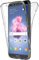 COPHONE® kompatibel Huawei P SMART Hülle Silikon 360 Grad transparent. Integraler und unsichtbarer Durchsichtige Schutz Huawei P SMART (Nicht für P SMART 2019) Handyhülle