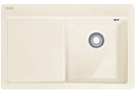 FRANKE 129.0540.943 MTK 211-78 - Lavello in ceramica, colore: Crema