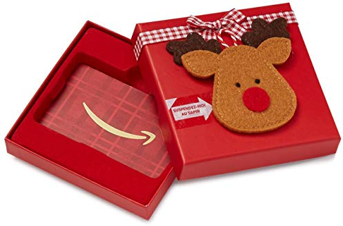 Carte cadeau Amazon.fr - Dans un coffret Renne de Noël