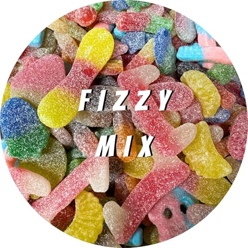 HUGE 1kg Vegan Sweets Bag [Fizzy Mix)