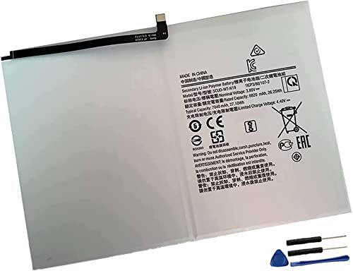 Bestome SCUD-WT-N19 - Batería de repuesto compatible con Samsung Galaxy Tab A7 SM-T500 SM-T505C 10,4 ± Series 3,8 V, 6820 mAh