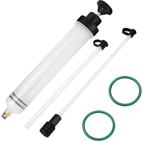 oumuik Seringue pour Huile 500 ML seringue Huile boîte de Vitesses Pompe Aspire Huile Moteur Huile Moteur seringue Extraction