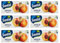 Parmalat Santàl Pesca Lot de 6 jus de pêche Jus de fruits Boisson rafraîchissante Brik 3 x 200 ml