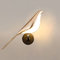 12W LED Wandleuchte Tiere Vogel Wandlampe Modern Design Vogellampe 3000K Warmweiß Bettlampe Metall Acryl Wandbeleuchtung Drehbar Nordic Bird Nachtlicht Lampe Wand für Schlafzimmer Wohn Flur Hotel