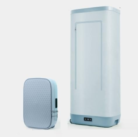 Sèche Linge Portable, Sèche-linge pliable portable, mini-sécheuse électrique for appartements, machine à repasser à vapeur, cuiseur vapeur et sèche-linge pliables, désinfecter et sécher les vêtements,