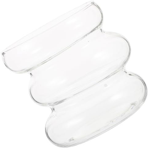 Garneck Kaffeetassen süßer Becher aus Glas Teetasse aus Glas biergläser the office Wassergläser Trink Gläser klarer Glasbecher Weinzubehör Persönlichkeit Weinglas Glas Kreis Kaffeebecher