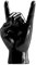 GMBYLBY Schild Rock and Roll Statue Punk Geste Einzigartige Musik Livehouse Dekorationen Tafelaufsätze Tisch Handskulptur Rock and Roll Statue
