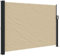 vidaXL Toldo Lateral retráctil Beige 140x600 cm