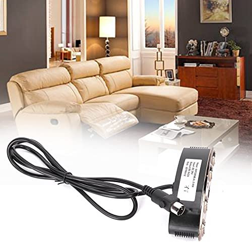 Boton ELECTROPLAADO Cargador Cargador Sofa USB DE Carga USB para Doble Control DE Motor Negro