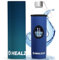 Botella Cristal 1L – Vidrio Borosilicato Reutilizable con Funda de Neopreno y Tapón de Acero Inoxidable – Sin BPA, Apta para Té, Café y Agua Fría – Ideal para Oficina y Escritorio
