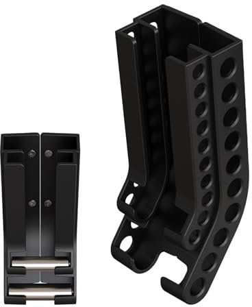 14x3.5cm Wall Mount Battery Storage Organizer, Holds 10 AA And 10 AAA Batteries Battery Dispenser Holder, Wall Mount Battery Container, Battery Holder Case, Battery Chute Combo, Small Battery Keeper