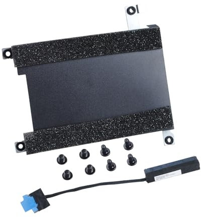 2.5 SATA Hard Drive Caddy Kit for Dell Latitude 15 5510 5511 5505 5502 5501 5500, Precision 15 3540 3541 3542 3550 3551, with Cable, Bracket, Screws