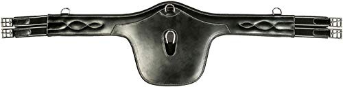 HKM Soft Sattelgurte schwarz 140