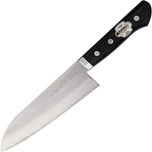 Kanetsune KC142 Coltello a Lama Fissa, Acciaio, Nero, Taglia Unica