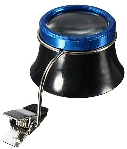 TuToy 10X Clip-On Brillen Lupe Lupe Vergrößerungsglas Für Reparaturarbeiten