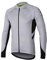 ARSUXEO Radtrikot für Herren, Fahrradtrikot Langarm, Radfahren Shirt, Radsport Trikot MTB Fahrrad-Bekleidung 6030 hellgrau L