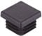 16 Pièces - Toutes les Tailles - Bouchons Embouts Carrés Nervurés Pour Pieds Tubulaires De Meubles, Tables & Chaises (19mm, Noir) par Lifeswonderful