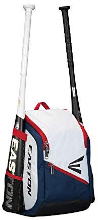 Easton Unisex-Erwachsene Set Game Ready Youth Baseballschläger Pack, Rot/Weiß/Blau, Einheitsgröße