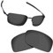 Alphax Polarized Replacement Lenses for Oakley Square Wire 2 (2014) OO4075 - Multiple Options Size: One size