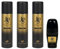 John Player Special GOLD Antitranspirant Deodorant Spray 3x150 ml + Deo Roll-On 50 ml