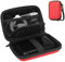 ProCase Portable External Hard Drive Case 2.5 Inch, for HDD SSD My Passport Seagate Backup Western Digital WD Elements Toshiba Hitachi Samsung T9 Canvio Basics 500G 1TB 2TB 3TB 4TB -Red