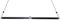 WNOEY Latzugstange, Kabelmaschinenbefestigung, Widerstandsbänder, gerade Stange, Heim-Fitnessgeräte, Lat-Pulldown-Zubehör (101,6 cm Lat-Stange)