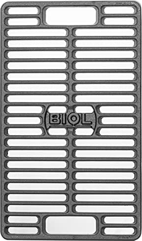 Gusseisen Grillplatte Ø36 cm zweiseitig Wendeplatte Pizzaplatte Grillrost Zubehör für BBQ, Gasgrill, Holzkohlegrill Grillzubehör BBQ Warmhalteplatte Grillpfanne