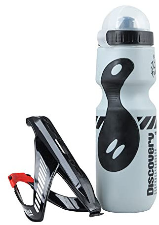 Porte-bouteille et gourde légère de 600 ml pour vélo de route, VTT et vélo pour enfant Gris