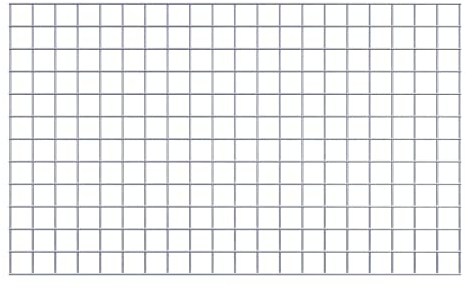 GABIONA Grille de gabion 5 x 5 cm (100 x 60 cm)