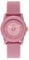 Skechers Montre pour femmes Rosencrans, mouvement à trois aiguilles, boîtier en polycarbonate rose de 30 mm avec bracelet en silicone, SR6201