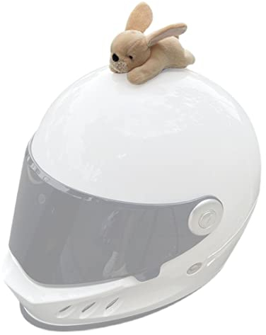 Niedliche Ohren für Ski-Helm, Plüsch, Hasenhelm, Zubehör, Kawaii, Kaninchen, Motorradhelm, Dekor für DIY-Fahrradhelm