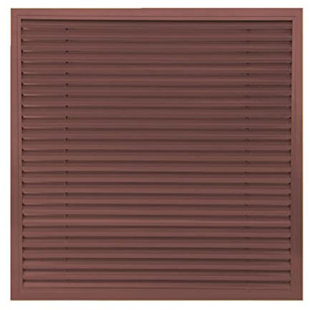Liveinu Rejilla de Ventilación Cubierta de Ventilación de aire Cubierta de Rejilla de Ventilación de aire Rejillas de Ventilación de Armario para Ventilación de Armario 60x60cm Marrón