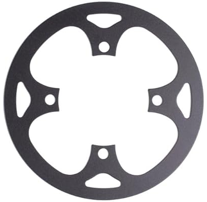 PROWHEEL MTB Kettenblattschutz 104 BCD Aluminiumlegierung Kettenblattschutz Abdeckung für 38T/42T/44T/46T/48T Kettenblatt Ritzel MTB, E-Bike, Elektrofahrrad, Rennrad, Citybike, Klapprad