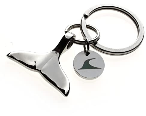 WAVEPIRATE® Edelstahl Schlüsselanhänger Keychain MOBY Damen Herren