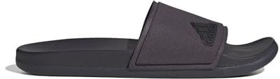 adidas Unisex Adilette Comfort Slides, aurora black/core black/aurora black, 42 EU